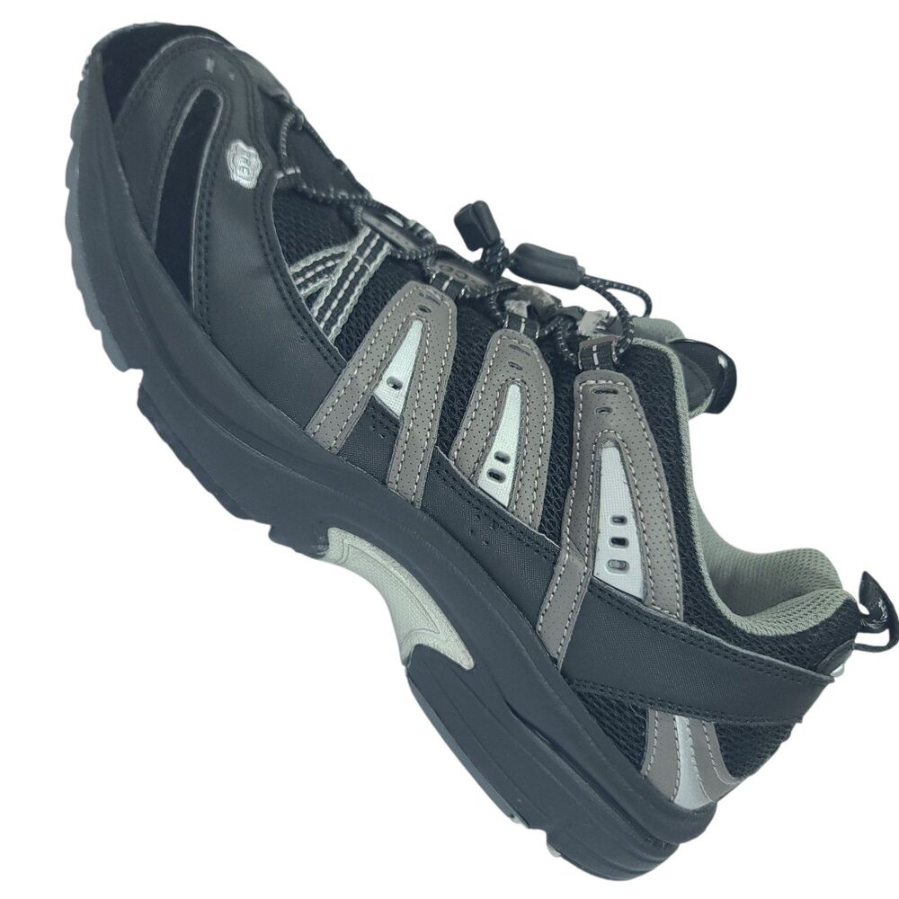 Dr. Comfort Men’s Performance Black Grey 7610 Diabetic Sneaker Shoe Size 11 Wide